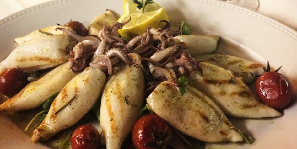 Grilled Calamari